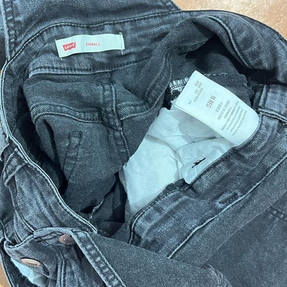 Levis Overalls kids overall Bib Denim Stretch black size 16 - Picture 6 of 10